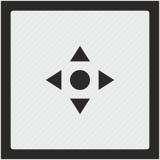 Cursor, function, navigation, pointer, position, square icon - Download on Iconfinder