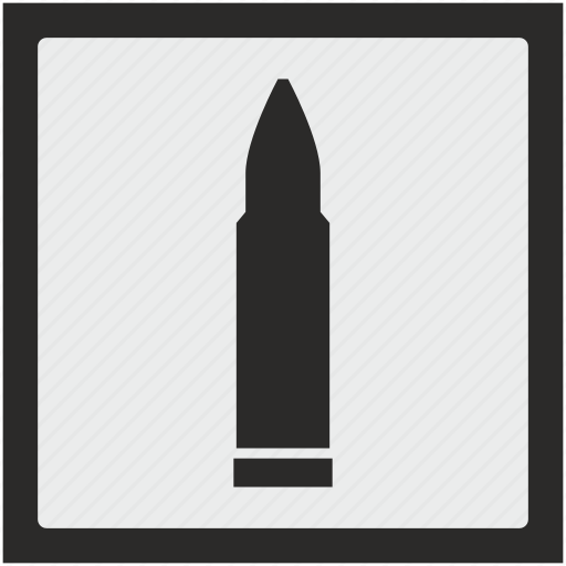 Army, bullit, function, sniper, square, weapon icon - Download on Iconfinder