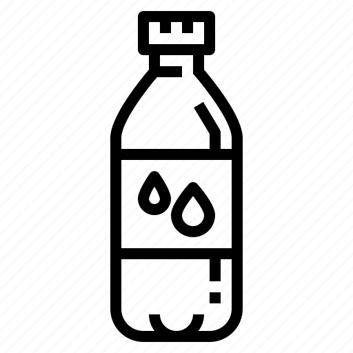 Bottle, drink, hydratation, plastic, water icon - Download on Iconfinder