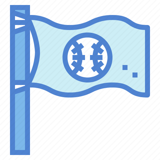 Baseball, flag, sign, sport icon - Download on Iconfinder