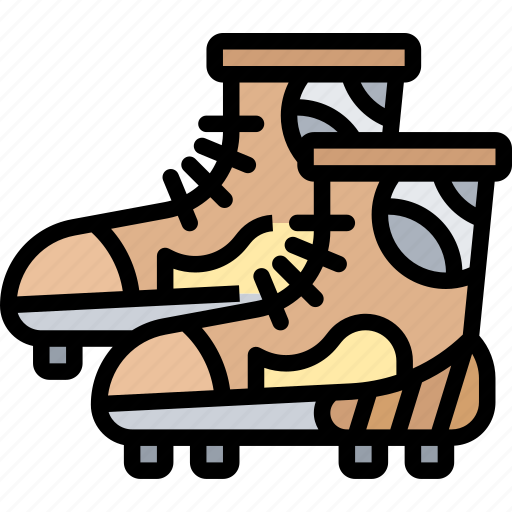 Cleats, shoes, footwear, baseball, sneaker icon - Download on Iconfinder