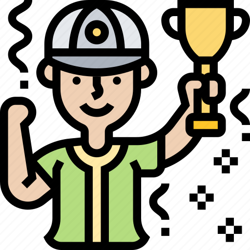 Winner, champion, trophy, victory, athlete icon - Download on Iconfinder