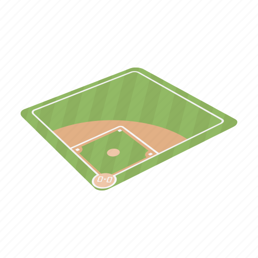 Attribute, baseball, equipment, field, playground, sector, sport icon - Download on Iconfinder