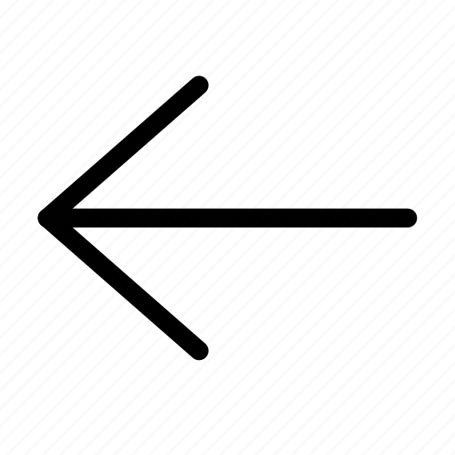 Arrow, arrows, back, basic, direction, left, ui icon - Download on Iconfinder