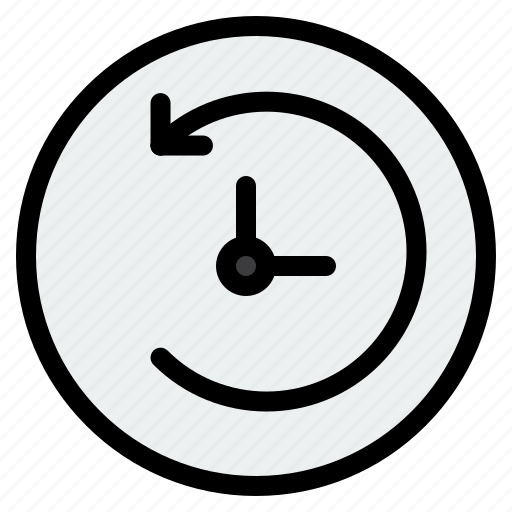 Backup, clock, machine, time icon - Download on Iconfinder