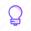 bulb, light, electricity, energy, idea 