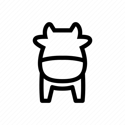 Animal, ranch, creature, cow, cattle icon - Download on Iconfinder