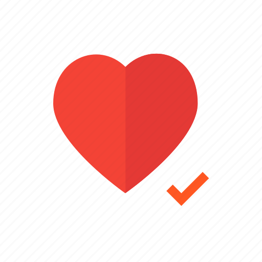 Design, heart, like, love, material, valid icon - Download on Iconfinder