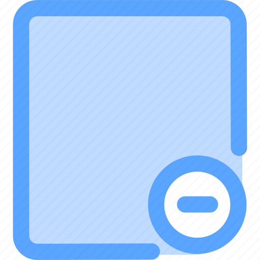 Basic, delete file, document, essential, file, user interface icon - Download on Iconfinder