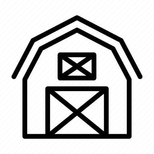 Building, real estate, barn, farm, agriculture icon - Download on Iconfinder