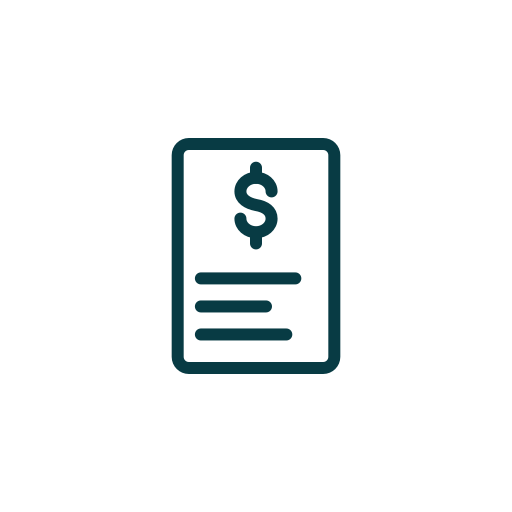 Bill, dollar, file, page, paper icon - Free download