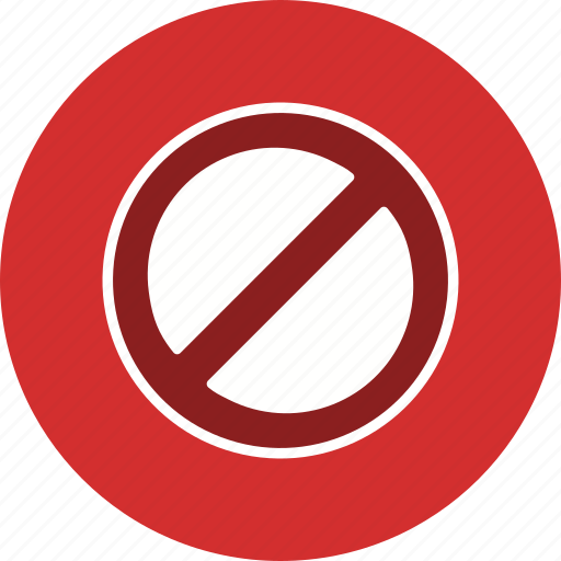Forbidden, alert, basic element icon - Download on Iconfinder