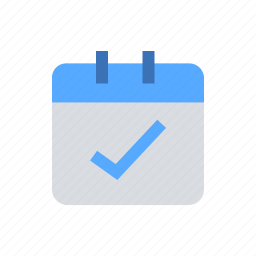 Calendar, checklist, done, event, plan, schedule icon - Download on Iconfinder