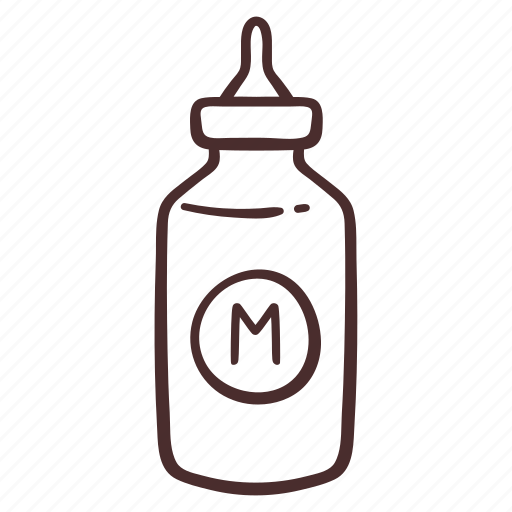 Mustard, bottle, condiment, sauce icon - Download on Iconfinder