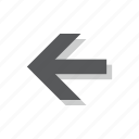 arrow, left, back, direction, navigation