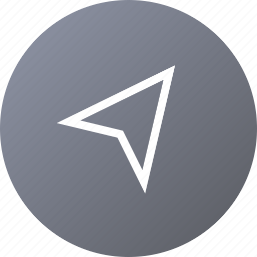Arrow, direction, location, nevigation icon - Download on Iconfinder
