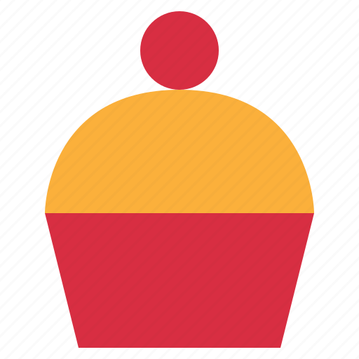 Cupcake, cake, sweet, dessert, food, muffin icon - Download on Iconfinder