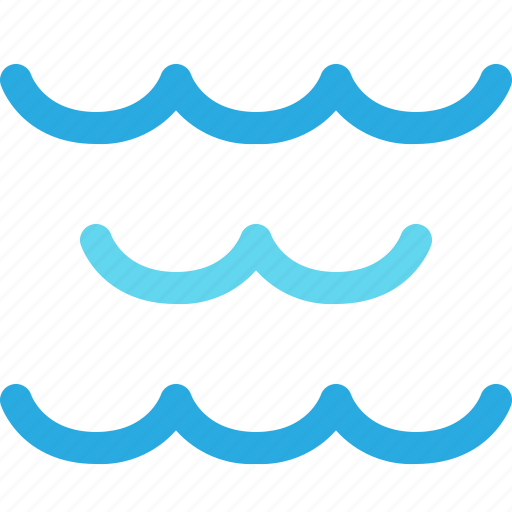 Wave, aqua, water, sea, river, flood, lake icon - Download on Iconfinder