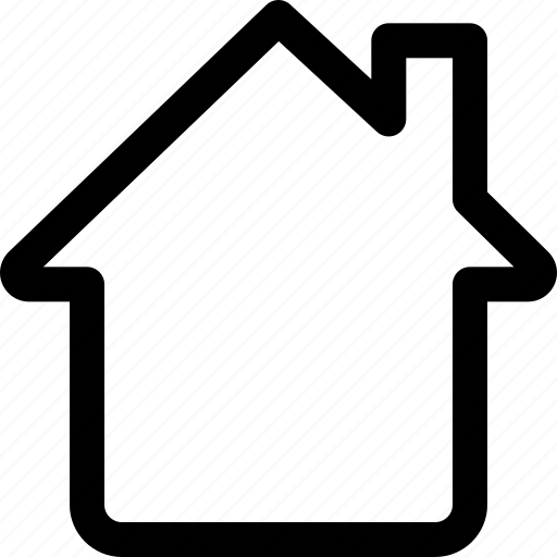 House, chimney, essentials, basic, ui, home icon - Download on Iconfinder