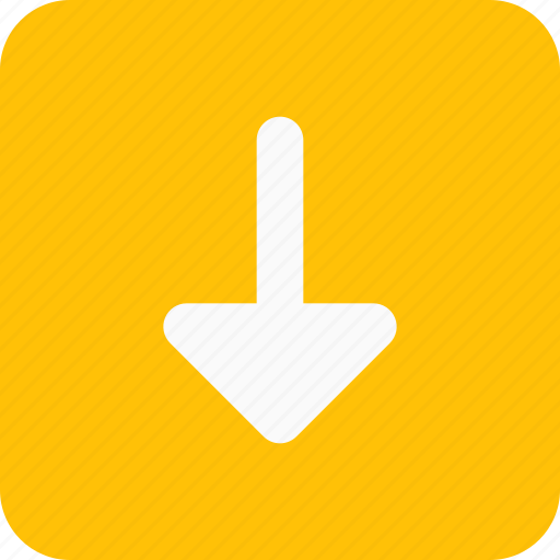 Arrow, down, square, essentials, direction, user interface icon - Download on Iconfinder
