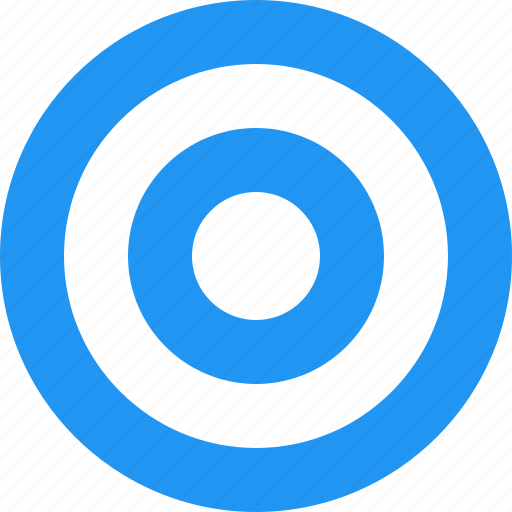 Bullseye, essentials, basic, user interface icon - Download on Iconfinder