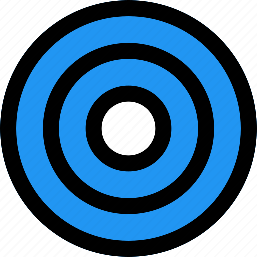 Bullseye, essentials, target, basic, user interface icon - Download on Iconfinder