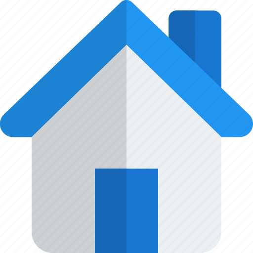 Home, with, chimney, essentials, basic, ui, house icon - Download on Iconfinder