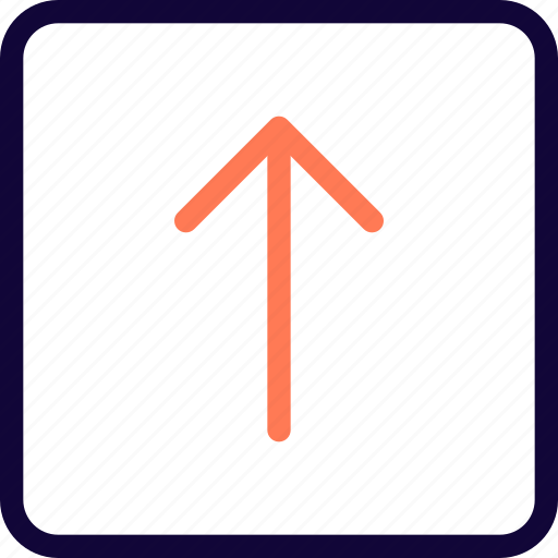 Arrow, up, square, direction, basic, user interface icon - Download on Iconfinder