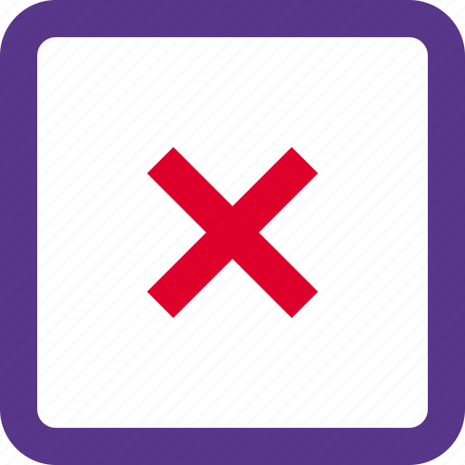 Remove, square, essentials, basic, ui, cancel icon - Download on Iconfinder