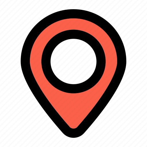 Pin, location, marker, map, navigation, gps, direction icon - Download on Iconfinder