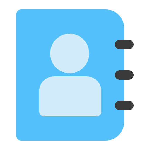 Address, book, contact, communication, contacts, phone, telephone icon - Free download