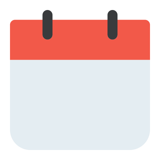Calendar, user interface, communication, event, schedule, time and date, ui icon - Free download