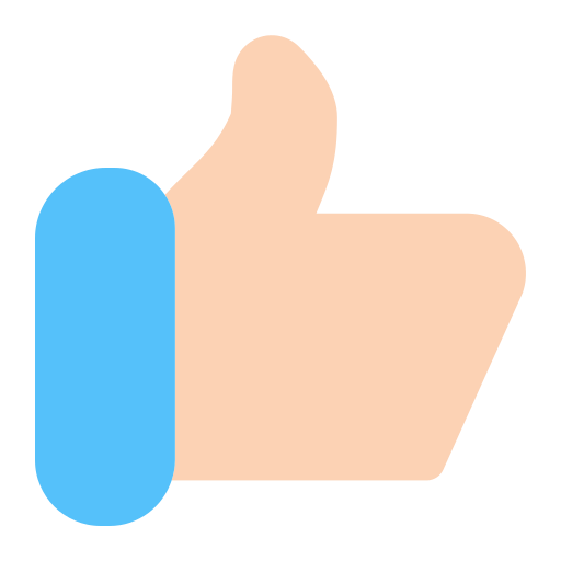 Thumbs, thumbs up, like, hand, gesture, communication, rate icon - Free download