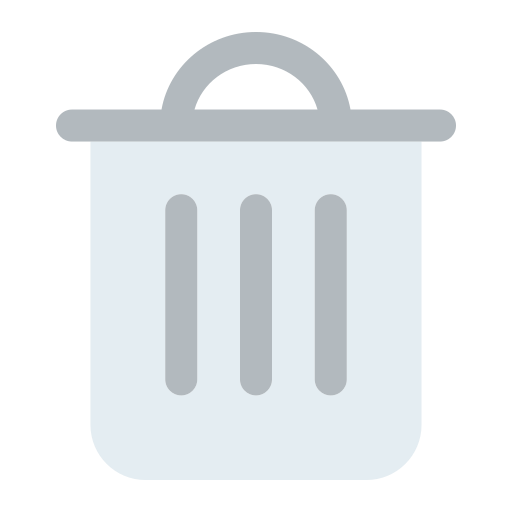 Trash, can, bin, delete, rubbish, eliminate, button icon - Free download