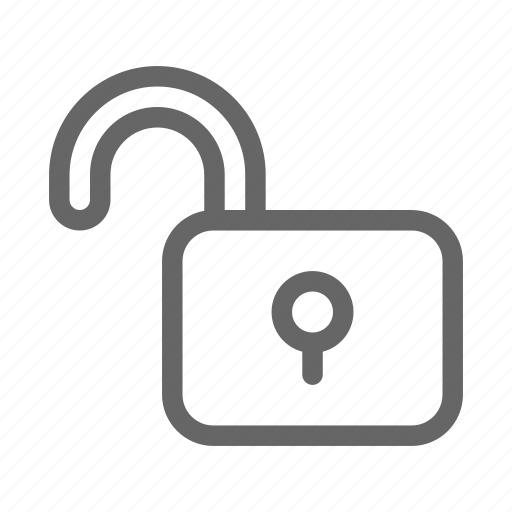 Lock, unlock, padlock, basic icon - Download on Iconfinder
