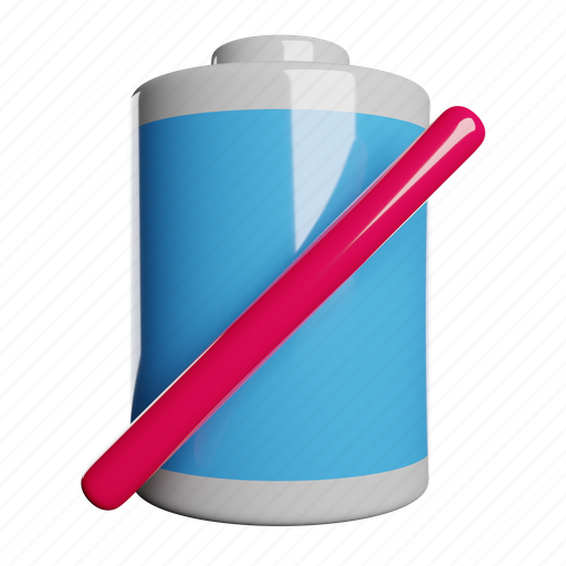 No, battery icon - Download on Iconfinder on Iconfinder
