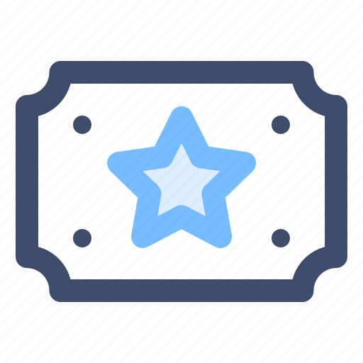 Cinema, coupon, movie, ticket icon - Download on Iconfinder