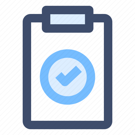 Approve, check mark, exam pad, tick mark icon - Download on Iconfinder