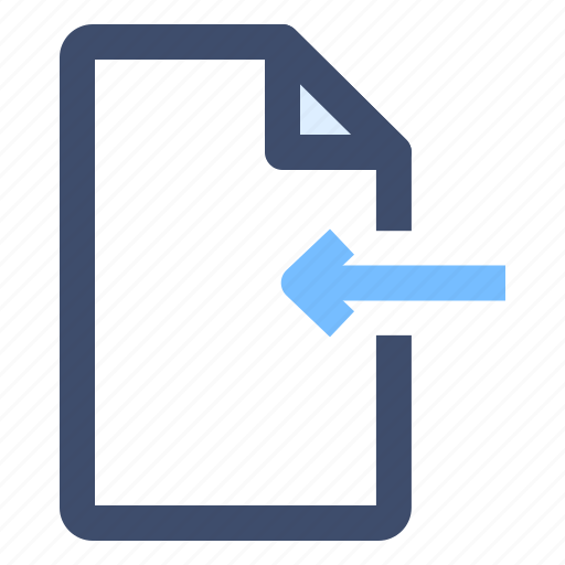 Document, file, import icon - Download on Iconfinder