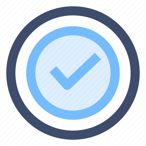 Check mark, done, ok, select, tick mark icon - Download on Iconfinder