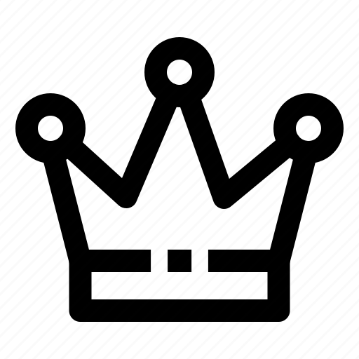 Crown, king, loyal, premium icon - Download on Iconfinder