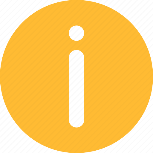 Circle, help, info, information, learn more, yellow icon - Download on Iconfinder
