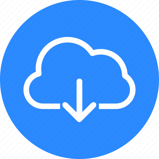 Arrow, cloud, data, down, download, sharing icon - Download on Iconfinder
