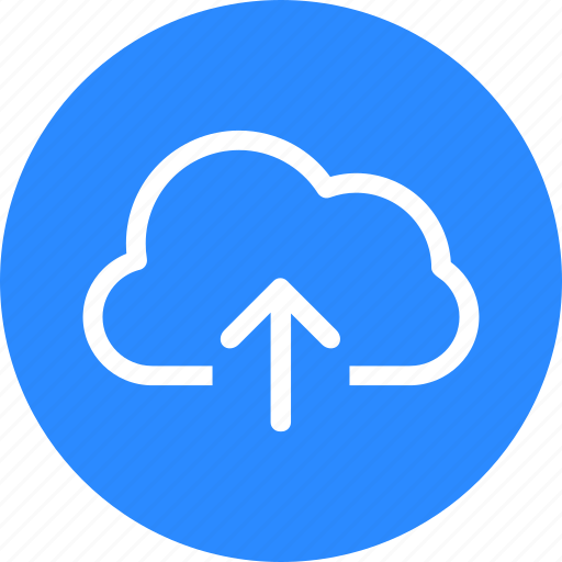 Arrow, cloud, data, info, information, up, upload icon - Download on Iconfinder