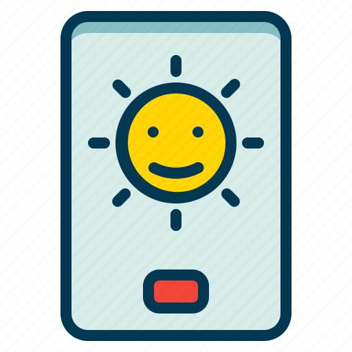 Brightness, indicator, light, screen icon - Download on Iconfinder