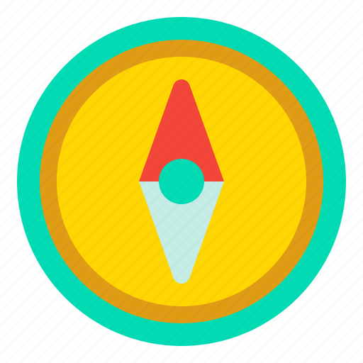 Arrow, compass, direction, map icon - Download on Iconfinder