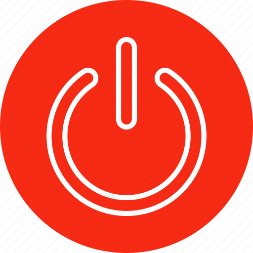 Power button, shutdown, power icon - Download on Iconfinder