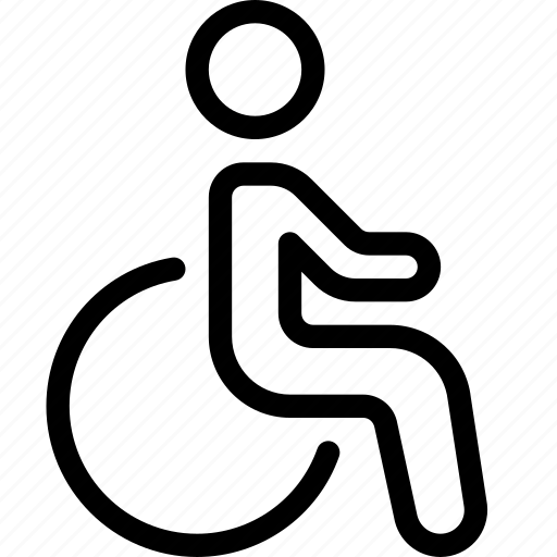 Accessible, wheelchair, handicap, disable, handicapped, disability, medical icon - Download on Iconfinder