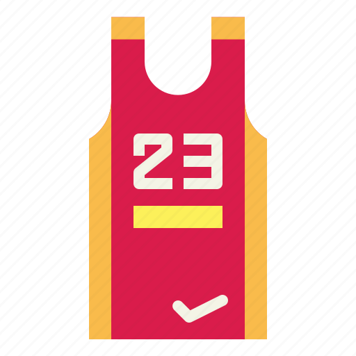 Basketball, fashion, jersey, shirt, sports, team icon - Download on Iconfinder