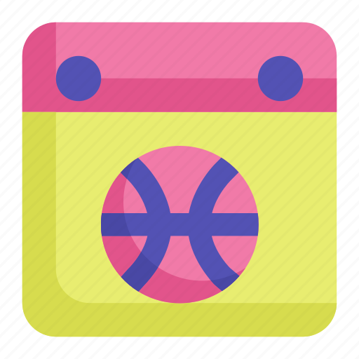 Basketball, game, sport, calendar, date, schedule icon - Download on Iconfinder